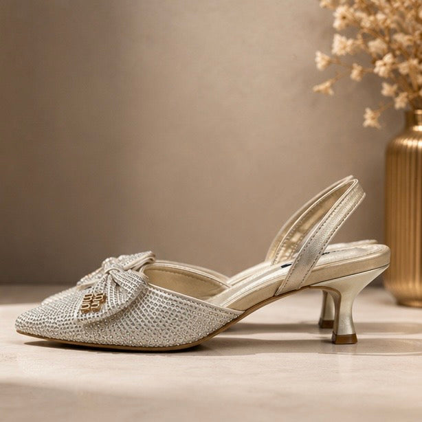 Kitten heels | 2 inches | rose gold