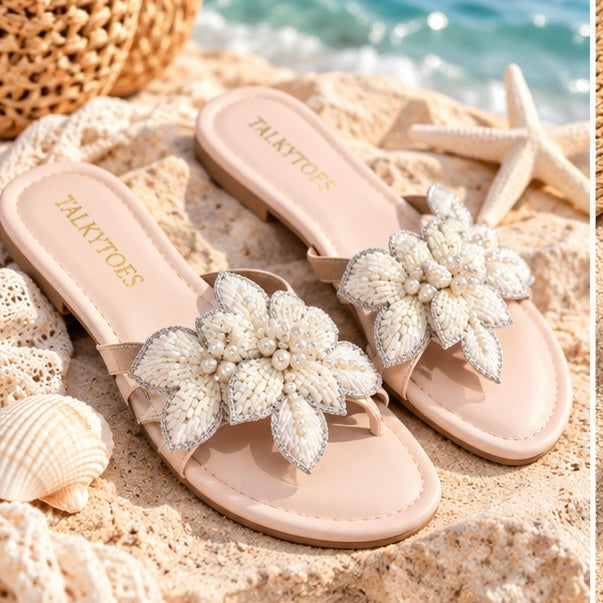 Kraven Nyfil floral flats