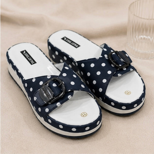 Plka 47 low wedges flats