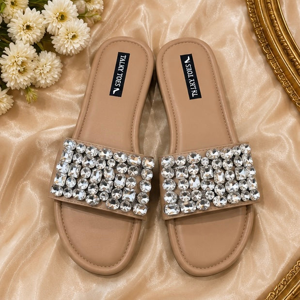 Handmade Embellished Flats