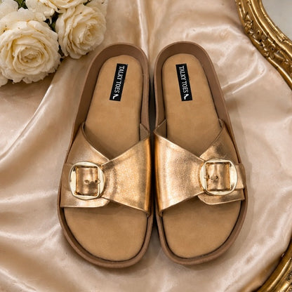 Braided Comfort Flats — Signature