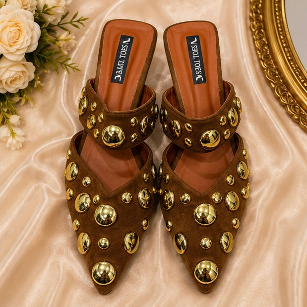 Pt br kitten heels
