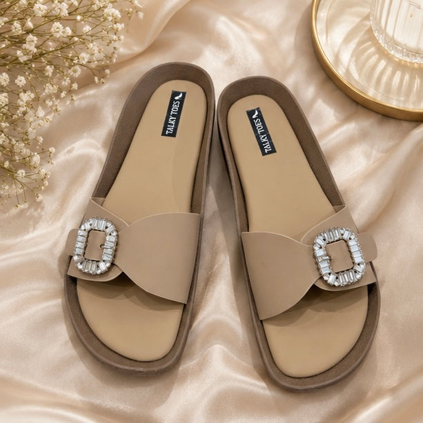 Brkn comfy flats