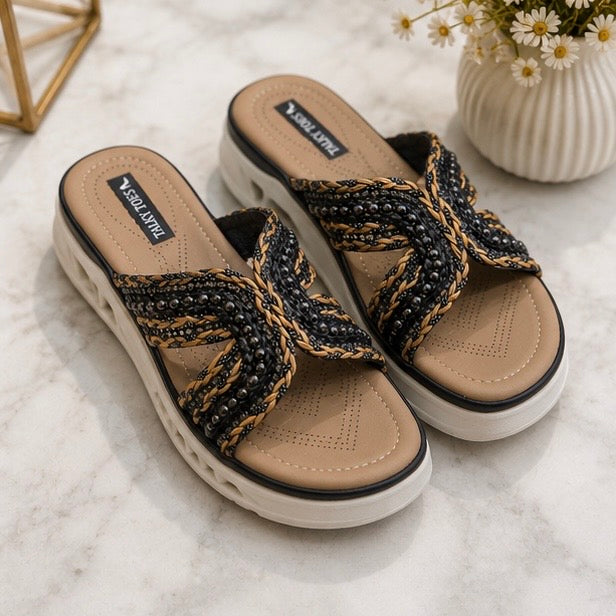 Sorelle cloud comfort wedges