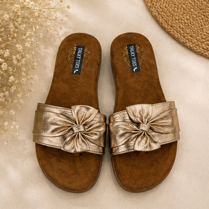 Metallic Gold Signature Flats