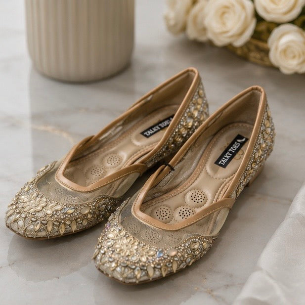 Net punjabi comfy jutti