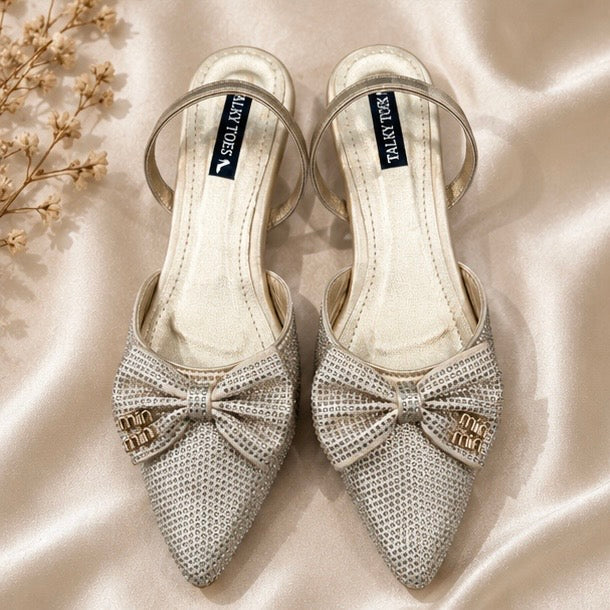 Kitten heels | 2 inches | rose gold