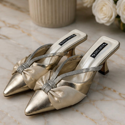 Gold Formal Heels — Signature