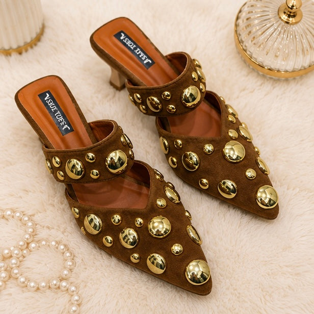 Pt br kitten heels
