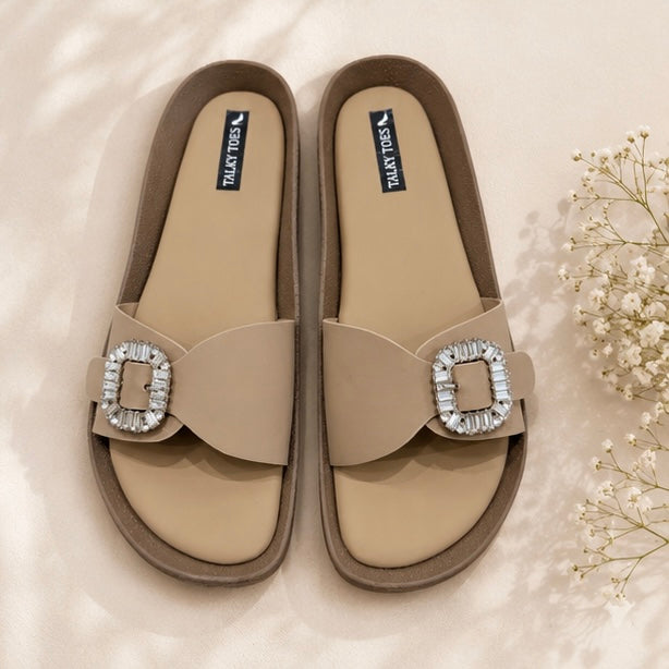 Brkn comfy flats