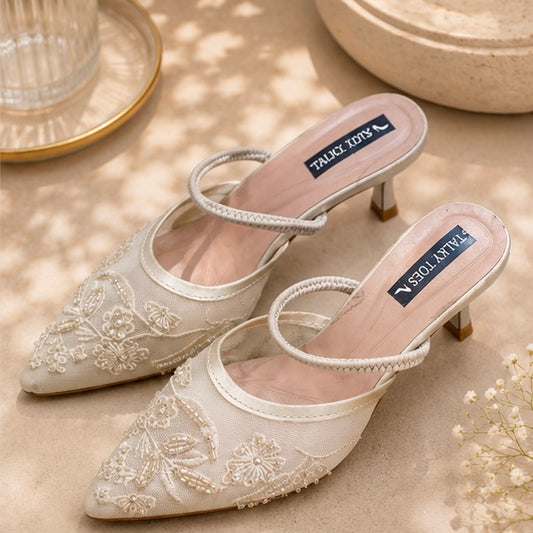 Sequin Detail Heels