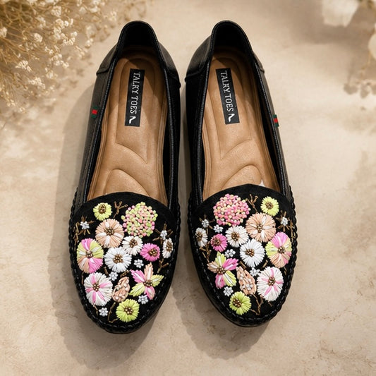 Black Multicolor comfort belly