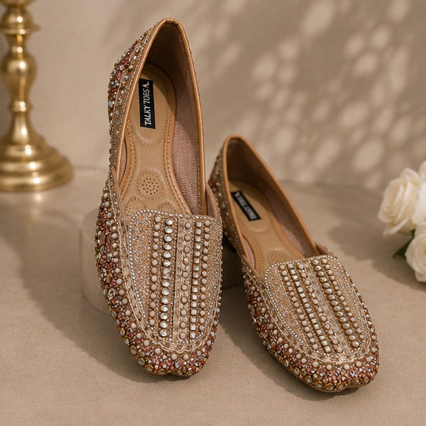Kundan sultan loafer jutti