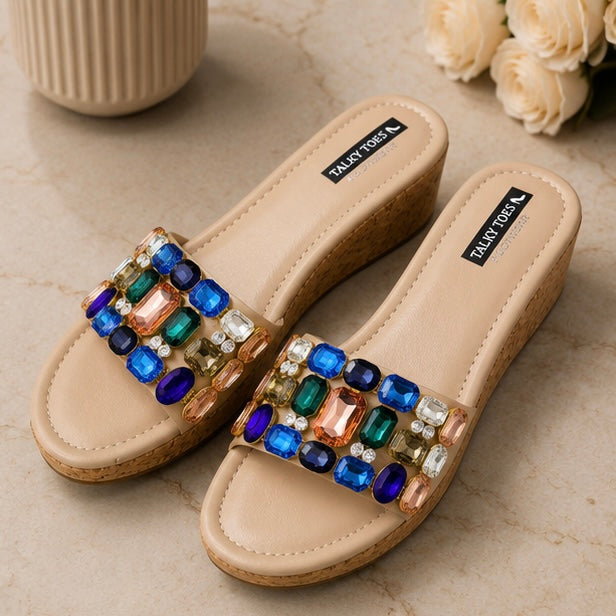Embellished multi- wedges
