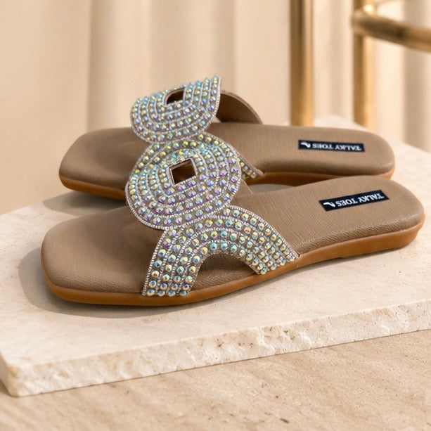 Horizon studdes comfort flats