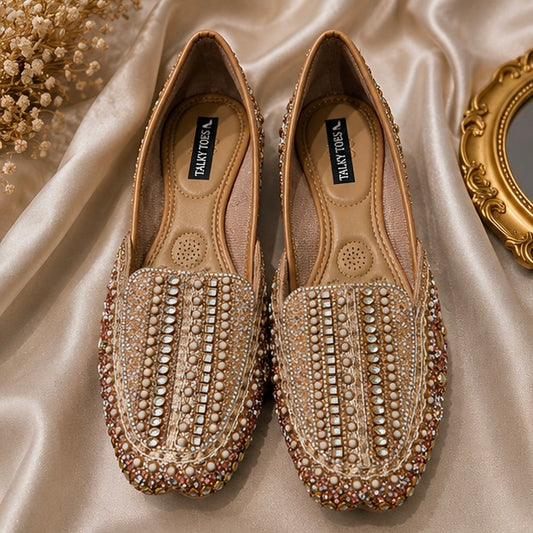 Kundan Sultan Loafer Jutti