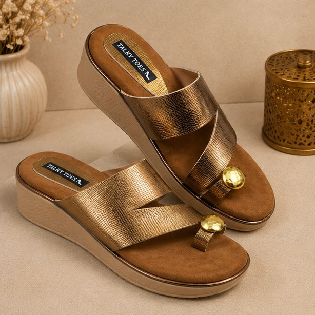 Zeerals amanda cloud comfort wedges