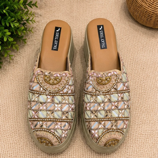Stella Ring-Detail Mules