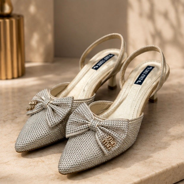 Kitten heels | 2 inches | rose gold