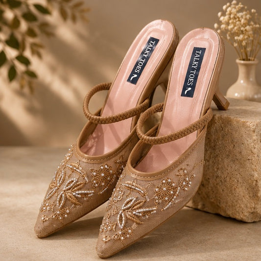 Handmade Kitten Heels