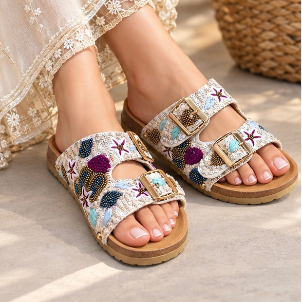Double-Buckle flats — Signature