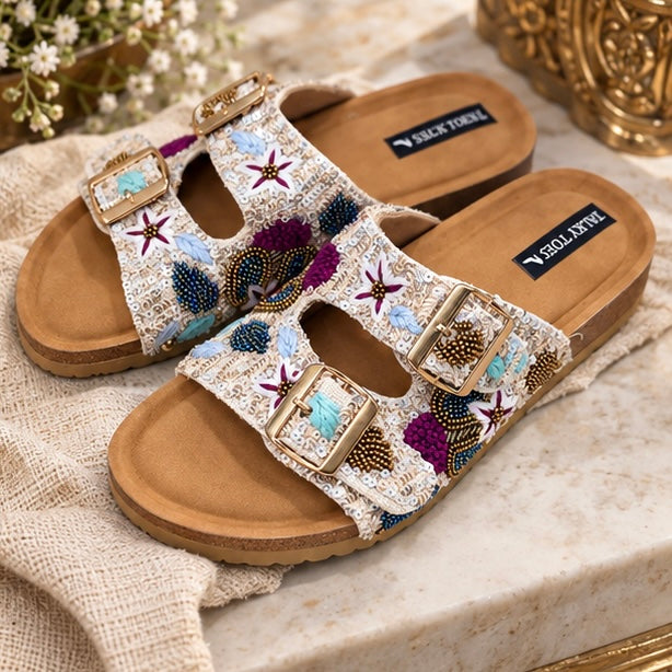 Double-Buckle flats — Signature