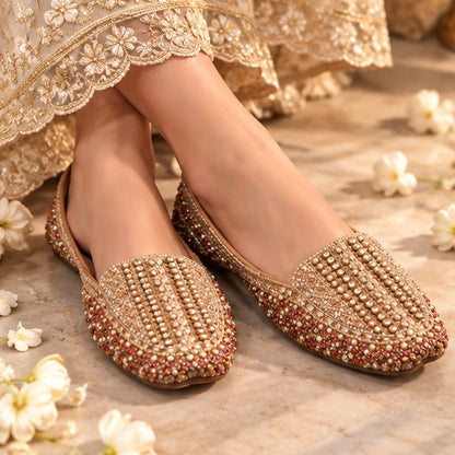 Kundan Sultan Royale Loafer Jutti