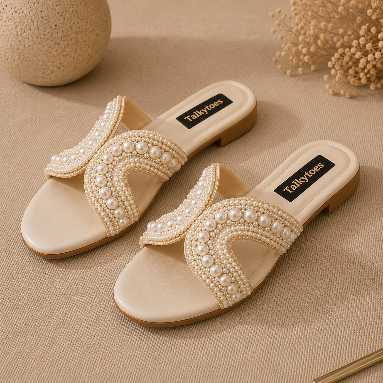 Pearl Chic Flats