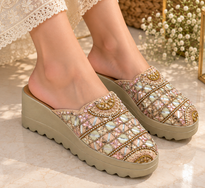 Stella Ring-Detail Mules — Signature